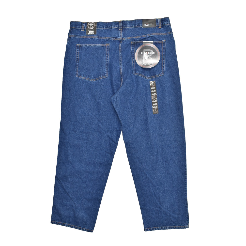 NEW Chereskin Men's Jeans 46x32 Blue Straight Leg Denim New with Tags Cotton